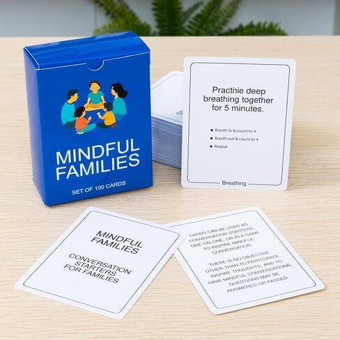 Mindful Days - Daily Mindful Activity Cards for All Ages | Inspirational Cards Promote Well Being and Self Care | Easy to Read for Daily Use at Home, at Work, or On The Go. in Saudi Arabia