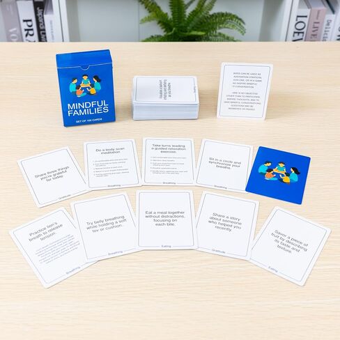 Mindful Days - Daily Mindful Activity Cards for All Ages | Inspirational Cards Promote Well Being and Self Care | Easy to Read for Daily Use at Home, at Work, or On The Go. in Saudi Arabia