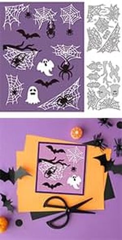 3D Camping Dies Cuts Metal Tree Car Tents Cutting Dies Card Making Cutting Dies Stencils Template for DIY Embossing Scrapbooking Craft Paper Greeting Card Birthday Gift Festival Decor in Saudi Arabia