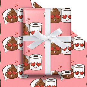 Lezakaa Valentine's Wrapp Paper Roll ، Pink Te Quiero Text (الإسبانية من أجل I Love You) و Hearts Design ، لفة صغيرة ، لعيد عيد الحب ، حفل زفاف ، حفلة ، ذكرى الذكرى - 17 بوصة × 16.4 قدمًا in Kuwait