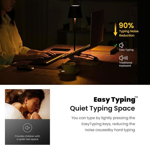 cimetech Wireless Keyboard Mouse Combo, Compact Full Size Wireless Keyboard and Mouse Set Less Noise Keys 2.4G Ultra-Thin Sleek Design for Windows, Computer, PC, Notebook, Laptop - Matte Black in Kuwait
