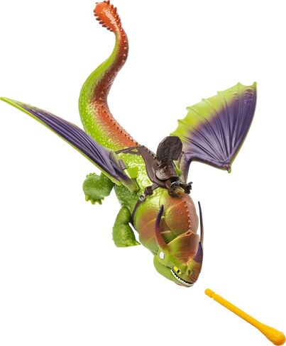 Dreamworks Dragons, Fishlegs & Meatlug, Dragon with Armored Viking Figure, for Kids Aged 4 & Up in Saudi Arabia