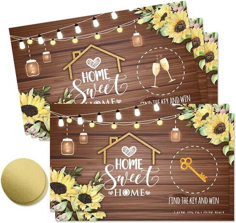 50 PSC Tea Time Scratch Off Game ، Funny Tea Cake Catch Cards for Birthday Baby Shower Party ، High Tea Royal Tea Party Supplies for Tea Lover Lady Event ، تذاكر الجائزة اليانصيب in Kuwait