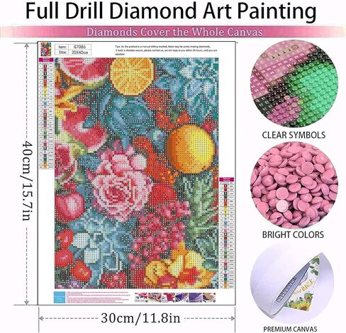 Nzhidey Diamond Art Kits for Adults- 5D Full Drill Diamond Painting Kit Magic Book, Girl Gem Art Crafts Kit for Wall Decor 14 x 14 inch in Saudi Arabia