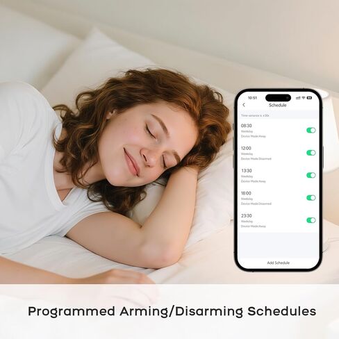 Wireless Alarm System for Home Security,Home Alarm System 24-Piece Kit,with Phone APP Alert (Door Sensor,Siren, Remote, Motion Detector) for Home,Apartment, Compatible with Alexa(103-F) in Kuwait