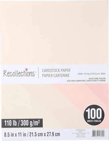 واضح 8.5 "؛ x 11" ؛ ورقة Vellum by Recollections ™ ، 100 ورقة in Kuwait