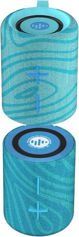 Stromberg-Twin 2-in-1 Mini Portable Bluetooth Speaker ، 10W Power ، 10 ساعات وقت ، Sky Blue و Red in Kuwait