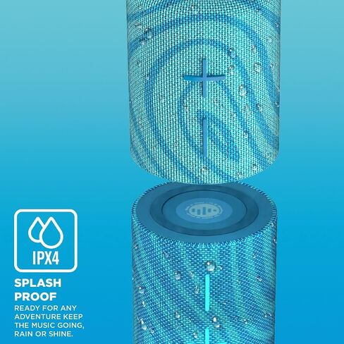 Stromberg-Twin 2-in-1 Mini Portable Bluetooth Speaker ، 10W Power ، 10 ساعات وقت ، Sky Blue و Red in Kuwait