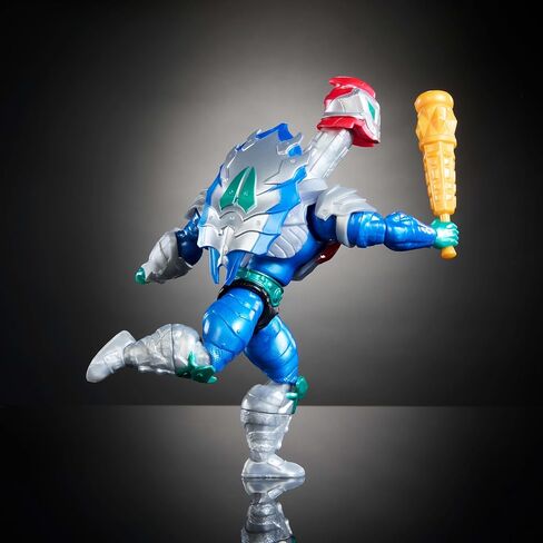 Masters of Universe Origins Turtles of Grayskull Rattlor Reptile Wars Posable Action Figure, Teenage Mutant Ninja & Motu Crossover Villain Toy in Saudi Arabia