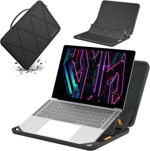 Smatree MS63 Hard EVA Protective Sleeve Case with Stand Compatible for 14 inch Acer Chromebook Vero 514, for Acer Chromebook Spin 514 Laptop,for Acer Chromebook 514, for 14 inch Acer Chromebook 314 in Saudi Arabia