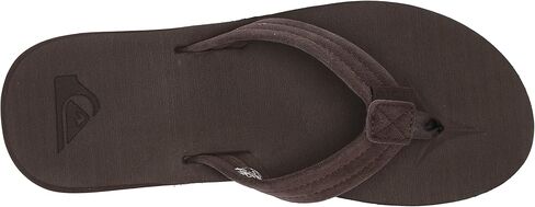 Quiksilver Men's Carver Suede 3 Point Flip Flop Athletic Sandal in Saudi Arabia