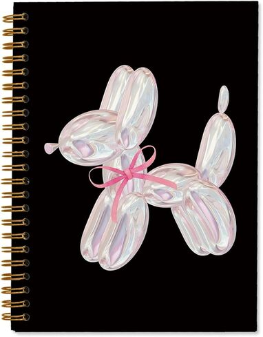 WXHUM Coquette Preppy Leopard Bow Spiral Notebook Journal, Leopard Gifts for Women, Trendy Retro Preppy Girly Aesthetic Notebooks Journals for Work School Note Taking, 5.5x8.3 in Saudi Arabia
