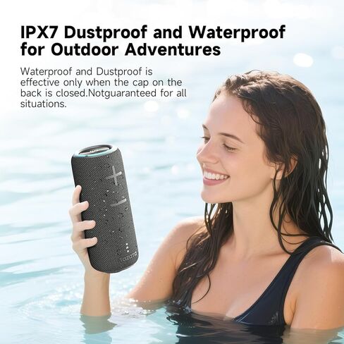 مكبر صوت بلوتوث المحمول ، 30W 360 ° الصوت المحيطي IPX7 مكبرات الصوت اللاسلكية المقاومة للماء ، مكبرات صوت عالية في الهواء الطلق TWS ، للشاطئ ، الحفلات ، هدية التخييم ، وقت اللعب 8H in Kuwait