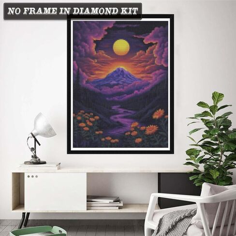 Wergund 5D DIY Diamond Art Starfish, Diamond Art Kits for Adults Chrysanthemum Beach, Diamond Painting Full Drill Crystal Rhinestone Embroidery Cross Stitch Arts Craft Canvas Wall Decor Gift 12x16Inch in Saudi Arabia