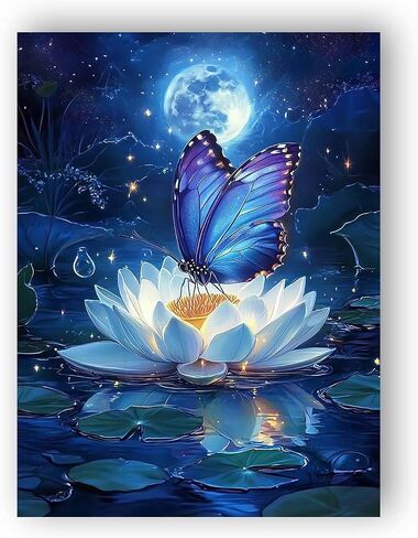 Wergund 5D DIY Diamond Art Starfish, Diamond Art Kits for Adults Chrysanthemum Beach, Diamond Painting Full Drill Crystal Rhinestone Embroidery Cross Stitch Arts Craft Canvas Wall Decor Gift 12x16Inch in Saudi Arabia