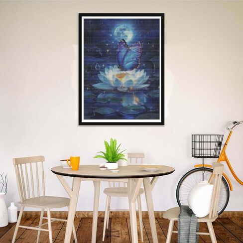 Wergund 5D DIY Diamond Art Starfish, Diamond Art Kits for Adults Chrysanthemum Beach, Diamond Painting Full Drill Crystal Rhinestone Embroidery Cross Stitch Arts Craft Canvas Wall Decor Gift 12x16Inch in Saudi Arabia
