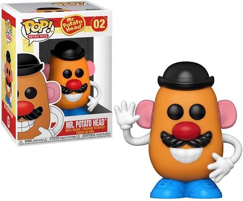 فونكو بوب! ألعاب الرجعية: Hasbro - Mr. Potato Head ، 3.75 بوصة ، برتقالي in Saudi Arabia