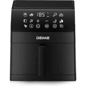 Die Air Fryer 6.5 QT Oilless 1700W سعة كبيرة من المقايض الطهي الصحية مع 10 نافذة طبخ مرئية ، سلة غير لاصقة in Kuwait