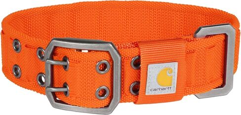 Carhartt PET طوق حزام عريض قابل للتعديل بالكامل للكلاب ، نايلون شاق للخدمة للمشي والتدريب ، النبيذ العميق ، كبير in Kuwait