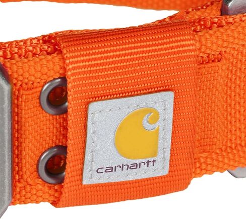 Carhartt PET طوق حزام عريض قابل للتعديل بالكامل للكلاب ، نايلون شاق للخدمة للمشي والتدريب ، النبيذ العميق ، كبير in Kuwait