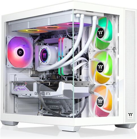 Thermaltake LCGS View i1258S-380 Gaming Desktop (Intel® Core™ i5-12600KF, ToughRam 16GB DDR4 3600Mhz RGB Memory, Intel® Arc™ B580, 1TB NVMe M.2, WiFi, Windows 11) V38S-B760-B58-LCS in Kuwait