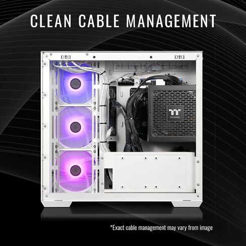 Thermaltake LCGS View i1258S-380 Gaming Desktop (Intel® Core™ i5-12600KF, ToughRam 16GB DDR4 3600Mhz RGB Memory, Intel® Arc™ B580, 1TB NVMe M.2, WiFi, Windows 11) V38S-B760-B58-LCS in Kuwait