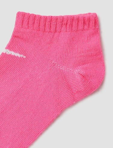 Nike Kids' Little Ankle Socks (6 Pairs), Pink Pow/White/Black, 5/7 in Saudi Arabia
