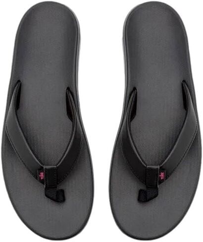 Nike Women's Bella Kai Flip Flops (5, Black/Pink) in Saudi Arabia