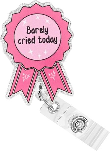 Nurse Badge Reel for ID Card Preppy Nursing Badge Reels Retractable Nurse Gifts for NP RN LPN CNA MA Medical Worker Teacher Accessories for Work in Saudi Arabia