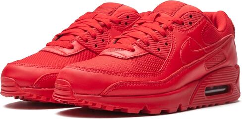 Nike Men's Air Max 90"Triple Red University Red (CZ7918 600) - 10 in Saudi Arabia