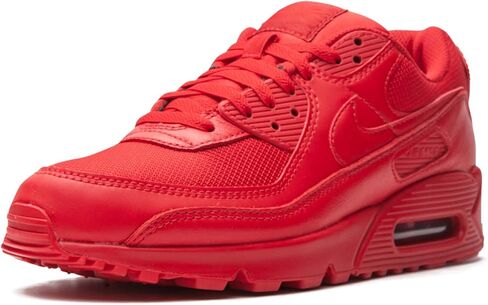 Nike Men's Air Max 90"Triple Red University Red (CZ7918 600) - 10 in Saudi Arabia