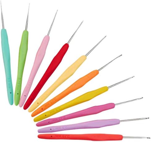 Lewhoo Crochet Kits for Beginner Adults, All Inclusive Crochet Set with 9 Size Crochet Hooks, Afghan Crochet Needles 2.0-6.0mm, 1136 Yards Yarn Skeins Balls,Knitting Kits Storage Organizer in Saudi Arabia
