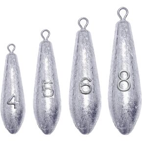 Drop Shot Fishing Weights Sinkers for Saltwater Freshwater Fishing in Saudi Arabia