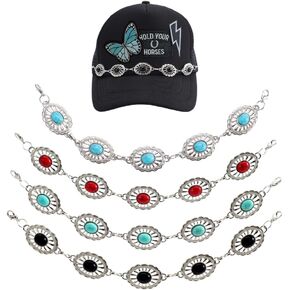 13 Pcs Trucker Hat Chains, Bulk Trucket Hat Charms Chains for Women Men, Bill Decoration DIY Acrylic Charms for Mesh Baseball Cap Trucker in Saudi Arabia