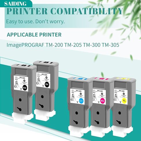 SP01 Sublimation Ink Cartridge SP01XLBK SP01CS SP01MS SP01YS Ink Cartridge High Yield Replacement for SP-1 Sublimation Inkjet Printer(4-Pack) in Saudi Arabia