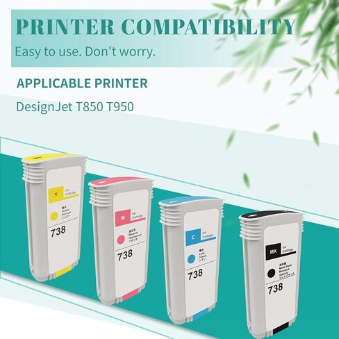 SP01 Sublimation Ink Cartridge SP01XLBK SP01CS SP01MS SP01YS Ink Cartridge High Yield Replacement for SP-1 Sublimation Inkjet Printer(4-Pack) in Saudi Arabia