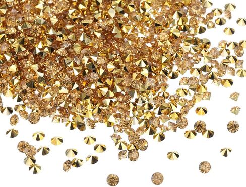 PATIKIL 14000Pcs Wedding Table Scatter Confetti Crystals 3mm Acrylic Diamonds Vase Fillers Gems for Table Centerpiece Decorations Bridal Shower Party, Silver in Saudi Arabia