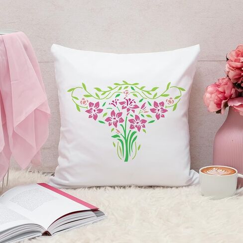 stency الكاردينالات ذات الطبقات الأصلية للطلاء 8.3x11.7inch فروع جوفاء فروع رسم النجوم البلاستيكية النجوم التوت النمط الطلاء stencil themplate themplate for Home Decor in Kuwait