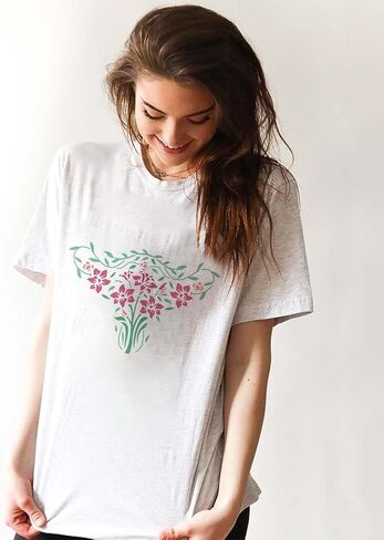 stency الكاردينالات ذات الطبقات الأصلية للطلاء 8.3x11.7inch فروع جوفاء فروع رسم النجوم البلاستيكية النجوم التوت النمط الطلاء stencil themplate themplate for Home Decor in Kuwait