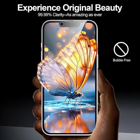 (2 Pack for Privacy Screen Protector for iPhone 12 Mini, Anti Spy Screen Protector Tempered Glass Film, Touch Sensitive, Bubble-Free, Case Friendly, with Easy Installation Tray in Kuwait