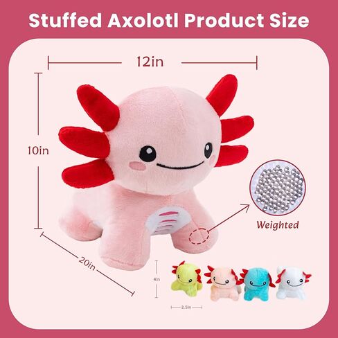 5 Pcs Monkey Stuffed Animal with Babies, Weighted Monkey Plush Toys for Kids, Cute Stuffed Monkeys Doll Set, 19.5", 3.3 lbs in Kuwait