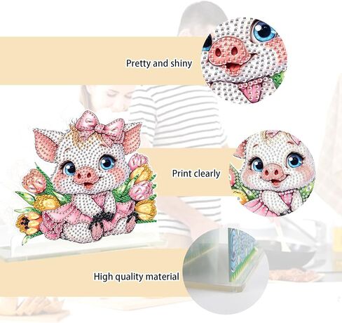 DCIDBEI Diamond Painting Napkin Holder Table 15x15cm Diamond Art Kits for Adults Standing Napkin Dispenser for Kitchen Dining Farmhouse Cocktail Picnic Bar Arts and Crafts Holders for Paper Butterfly in Saudi Arabia