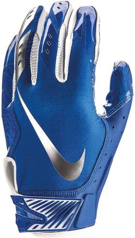 Men's Nike Vapor Jet 5.0 Football Gloves Game Royal/Chrome Size XX-Large in Saudi Arabia