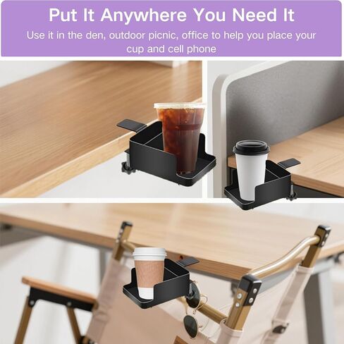 تحت خزانة التخزين المكتبية مع حامل الكأس وحامل الهاتف ، ومكافحة الجانبية القابلة للتعديل للمكتب والواحد العاملة ، لا مطلوب حفر ، أبيض - مثالي للمكتب أو المنزل أو استخدام النوم (أبيض) in Kuwait