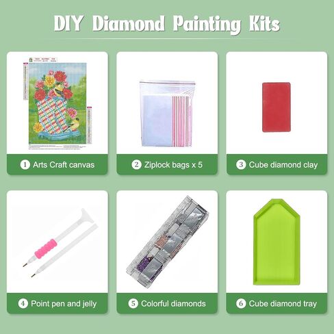 NAIMOER House Diamond Painting Kits for Adults, DIY 5D Full Drill Landscape Diamond Art Kits Diamond Dots Pictures Perfect for Relaxation and Home Wall Decor 30x40cm in Saudi Arabia