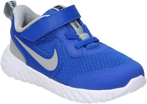 Nike Unisex-Kid's Revolution 5 Pre School Running Shoe, Racer Blue/Whiteblack, 11.5C Regular US Little Kid in Kuwait