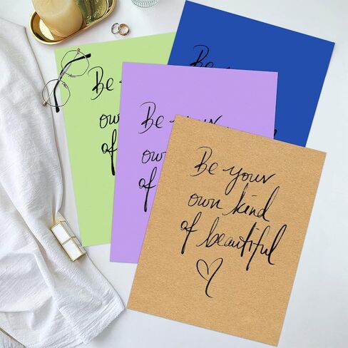 Cardstock 8.5" x 11 ",Cardstock Paper 85 lb/230 gsm,Colored Card Stock for Printer,Drawing,Gift tags,Invitations, Cards etc (Multicolored, 30 Sheets) in Saudi Arabia