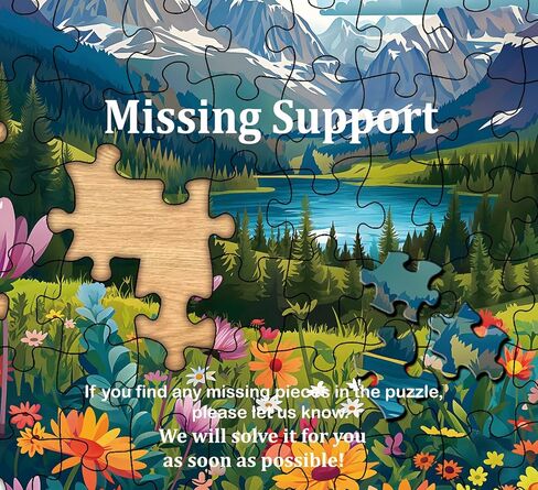 Landscape Puzzle 1000 Pieces, Nature Mountain Puzzle Magic Forest, Sunset Puzzles for Adults Paper Cut Art, Challenging Jigsaw Puzzle Scenic in Kuwait