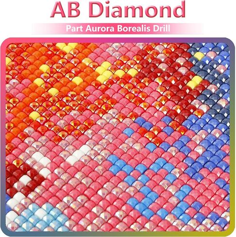 Huacan Diamond Painting Kits for Adults,5D Flowers Diamond Art Kits for Beginners Home Wall Decor 12 x 16 Inch in Saudi Arabia