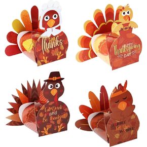 48 Pcs 3D Easter Treat Boxes Easter Gift Boxes Bunny Eggs Chicks Goodies Candy Box Cookies Containers Cardboard Box Bulk for Kids School Classroom Party Favors Supplies Decoration in Saudi Arabia
